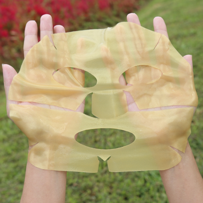 24k Gold Bio-Cloud Mask Deep Hydrating Hyaluronic Acid Hydrogel Jelly Mask Skin Collagen Face Sheet Mask - 15